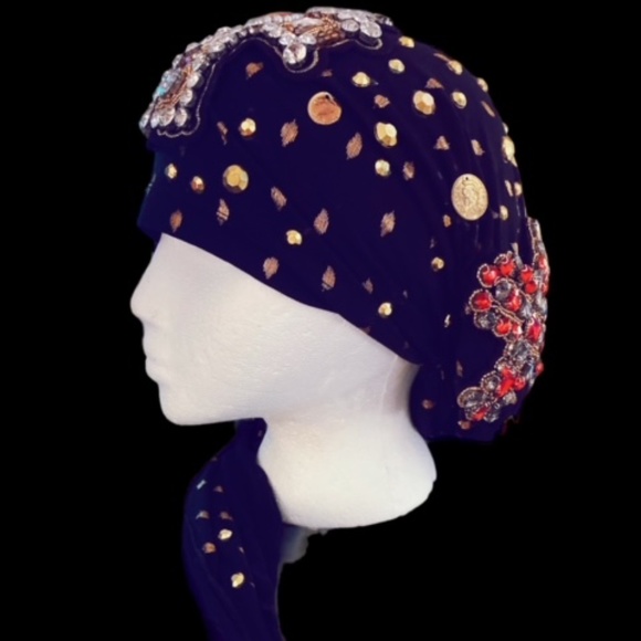 Custom Created Rock N Roll Adjustable Head Scarf main image 7